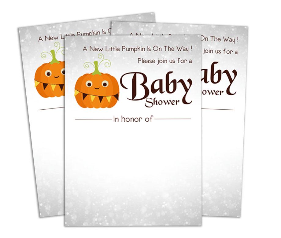 Darling Souvenir Baby Shower Invitation Card 28 Pcs Fill or Write In Blank Invites Printable Party Supplies