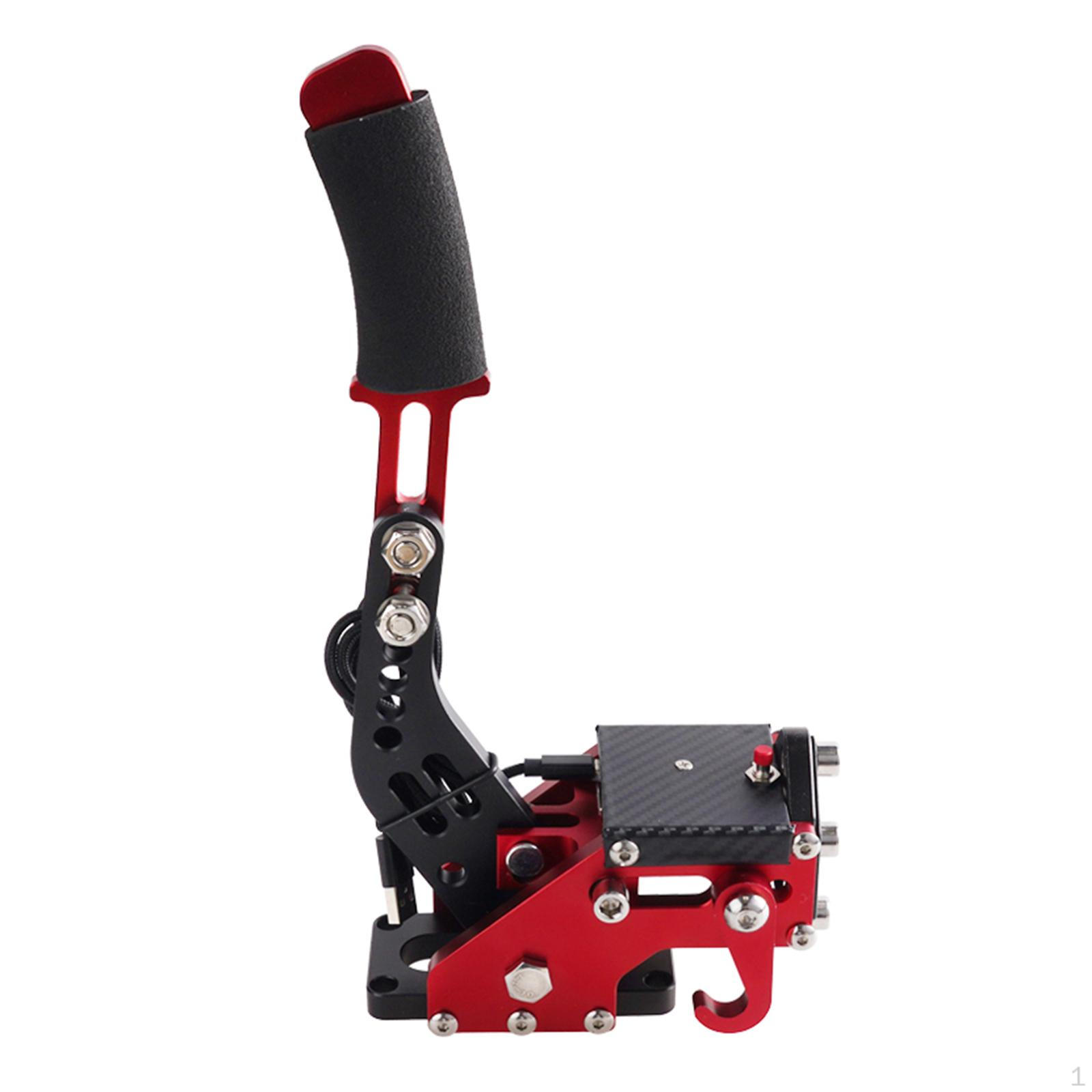 

2 в 1 USB-ручной тормоз, игровые аксессуары для ПК, простая в использовании поддержка G29 для игрового тормоза красный