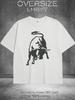 Oversized Graphic T-Shirt – Vintage Retro Bull