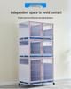 Multi-Tier Galvanized Pet Cage for Boarding, Breeding & Hospitalization