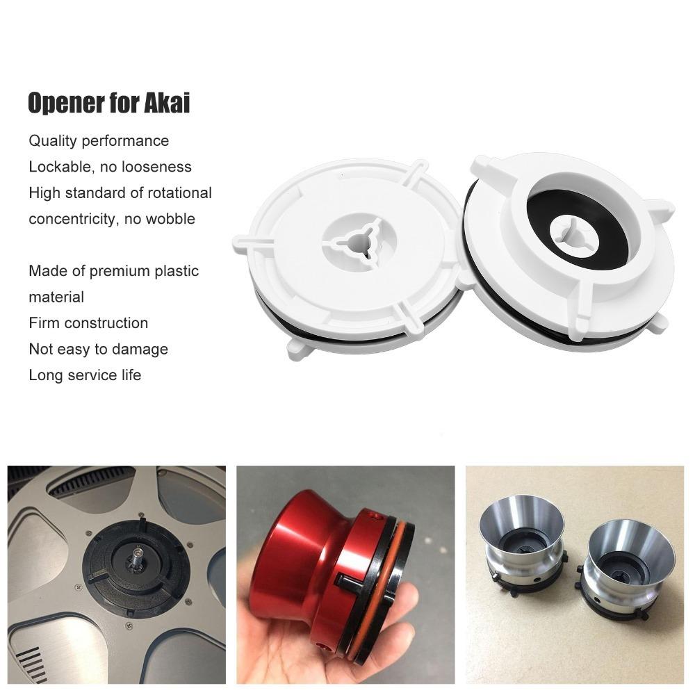 1 пара 10-дюймовых открывателей катушек для магнитофонов B67 / Akai / Teac / G8M2 белый