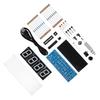 4 digit DIY Digital LED Clock Kit Auto Display Time Temperature Electronic DIY Kit Clock
