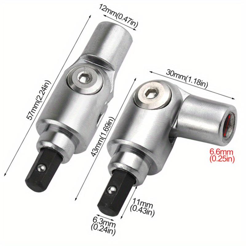 1 Stk. 1/4" Sechskant Magnetring Schraubendreherbits Bohrer Handwerkzeuge Bohrerbit Verlängerungsstange Schnellwechselhalter Antriebsführung Schraube Bohrerspitze
