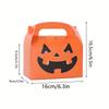 6/12 Halloween Candy Gift Box Monster Pumpkin Cat Mummy Vampire Skeleton Paper Gift Box Candy & Cookies Horror Theme