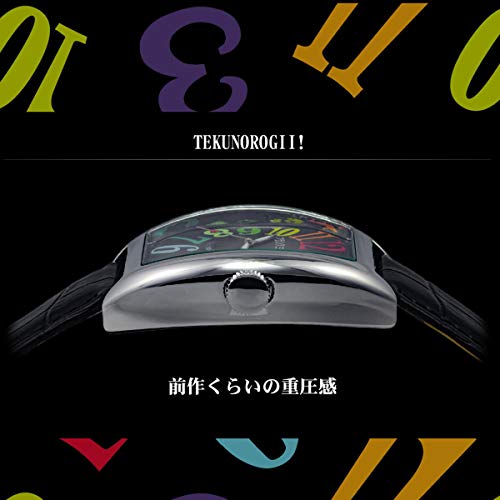 Frank Miura Wristwatch Japan Quartz Model 6 (Revised) Right Rotation Forbidden Giant Completely Non-Waterproof FM06K-CRB