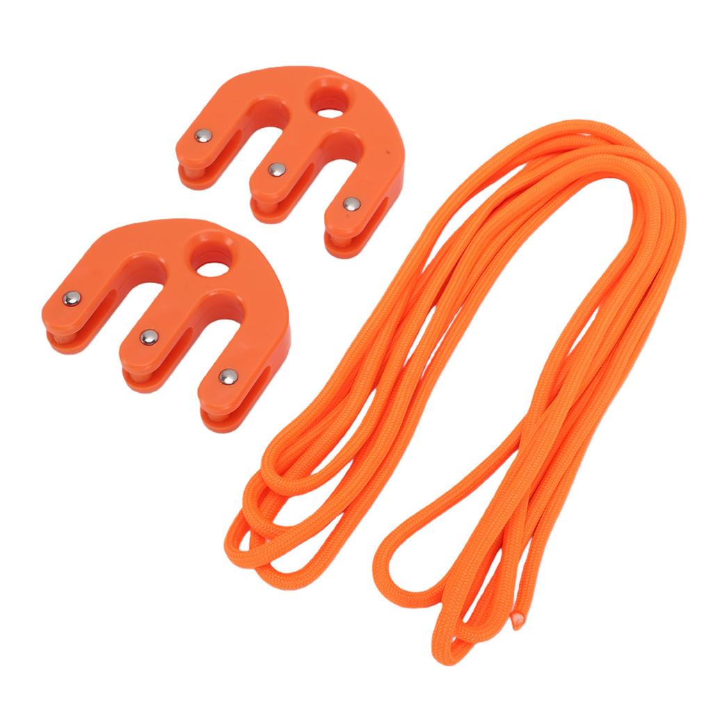 Sistema di Paranco a Blocco e Puleggia Leggero Portatile Mini Tascabile Attrezzatura Raven Piccolo Sistema di Paranco a Blocco e Puleggia