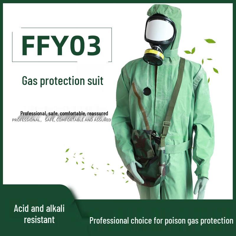 Mengci Full Body Chemical Protection Suit 41-44 Shoe Size