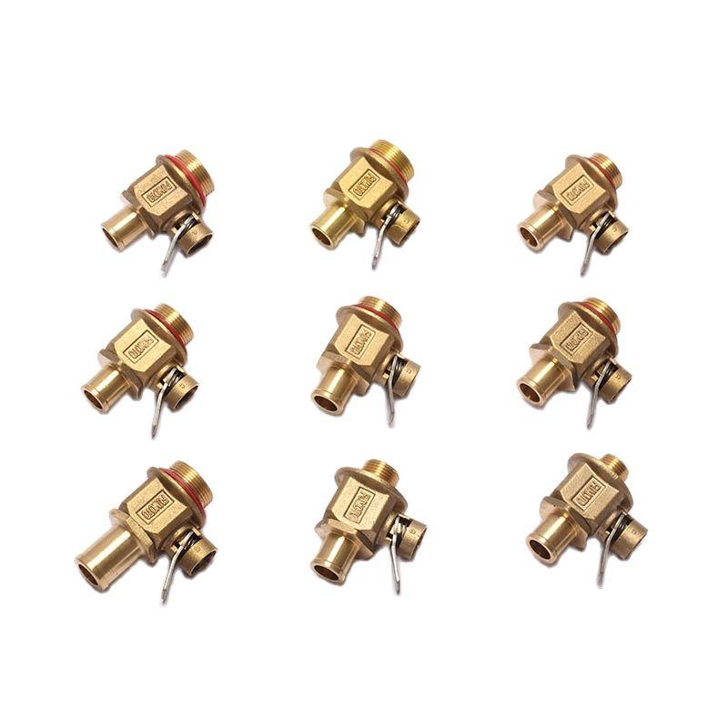 for Kobelco Caterpillar Hitachi Komatsu Daewoo excavator parts automobile engine oil pan drain valve switch