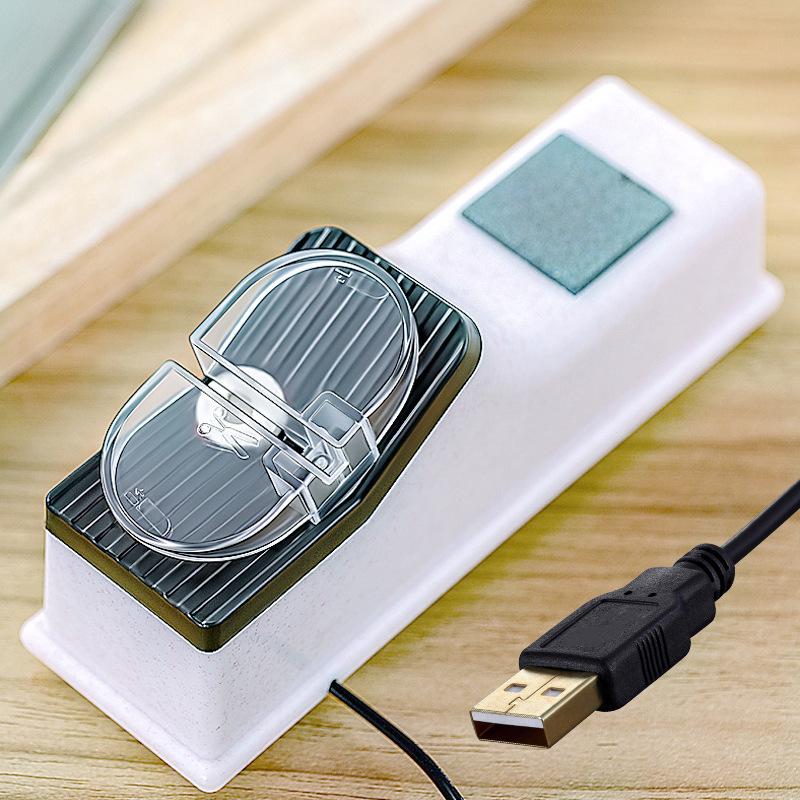 Fully Automatic Electric Knife Sharpener, Multifunctional High-Precision Grinding Wheel for Kitchen & Commercial Use