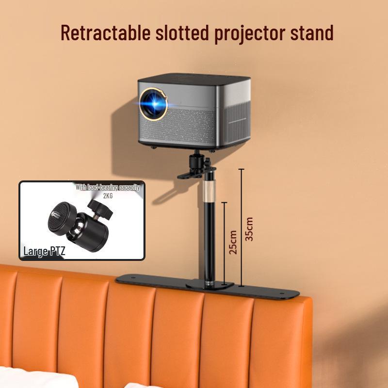 

Adjustable Wall-Mounted Projector Mount Sofa Bed Headboard Organizer Small Head (Supports 2-3 kg)