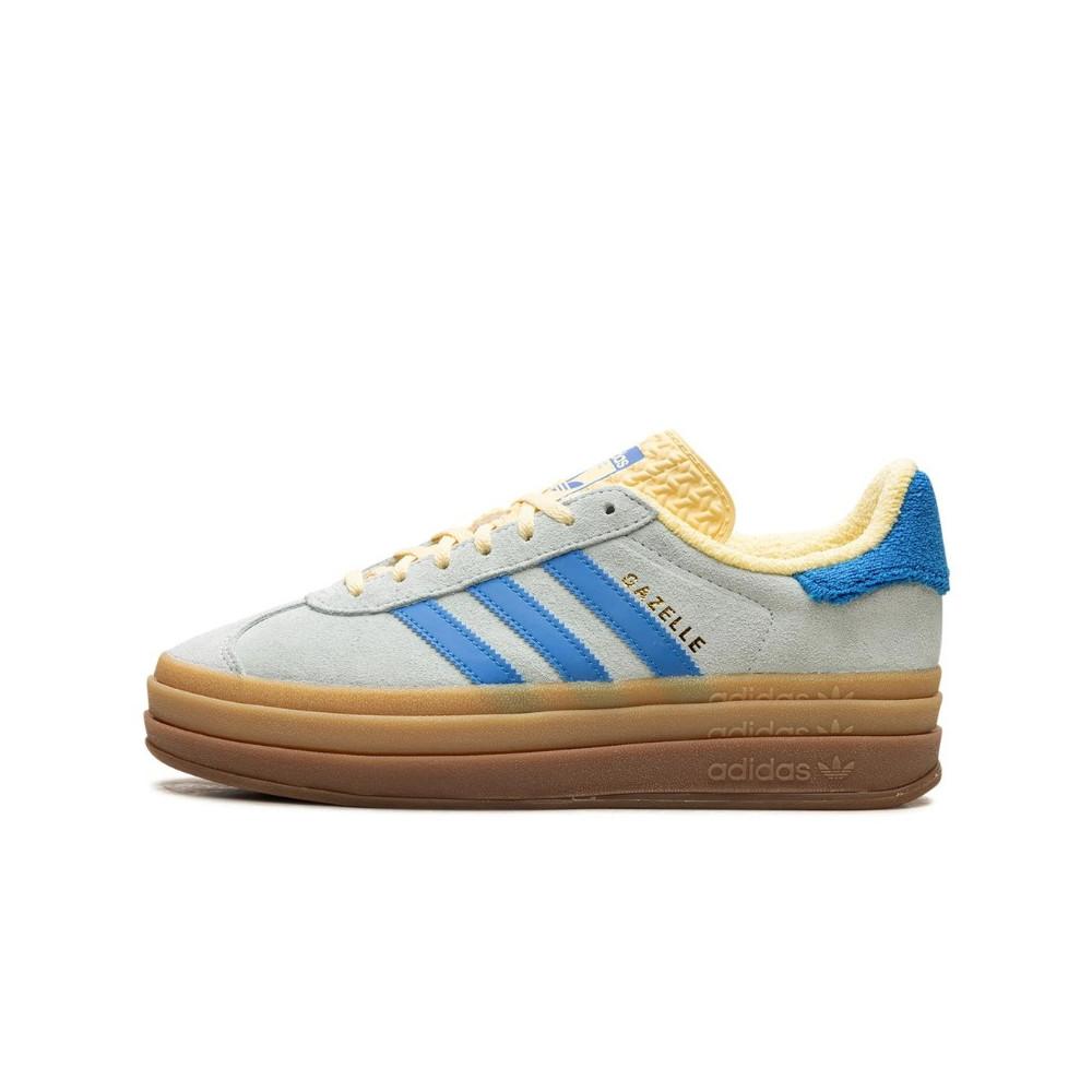 Adidas Gazelle Bold Almost Blue Yellow
