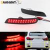 2Pcs For BMW X5 F15 14-18 LED Smoke Lens rear Bumper Reflector Light Fog/Running Signal Lamp Lamp OEM#6314784759 Car Accessories