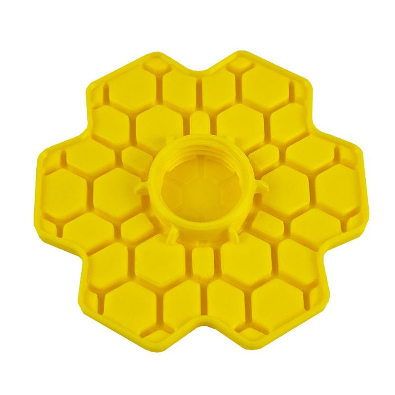 

Bee Water Feeder With Perch Safe Honeybee Drinking Station For Garden Patio Beekeeping Supplies, Small-Hole Honeycomb Tray