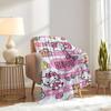 1pc Hello Kitty Themed Home Decoration Blanket - Seasonal Universal Cozy Washable Gift for All Ages, Suitable for All Families, Available In