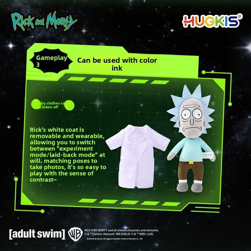 Rick And Morty Plush Toys With Articulated Skeletons For Collectible Gift And Kids Play
