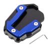 Motorcycle Kickstand Extension Stand Support Plate Aluminum Alloy Replacement CRF1100L Africa Twin 2019-2021 (Blue)