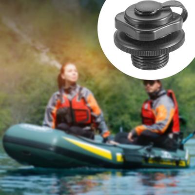 Durable Kunststoff Sicherheit Luft Ventil Mundstück One-Way Inflatio Für Aufblasbare Boot Gummi Kajak Tender Floß Matratze Luft Matratze