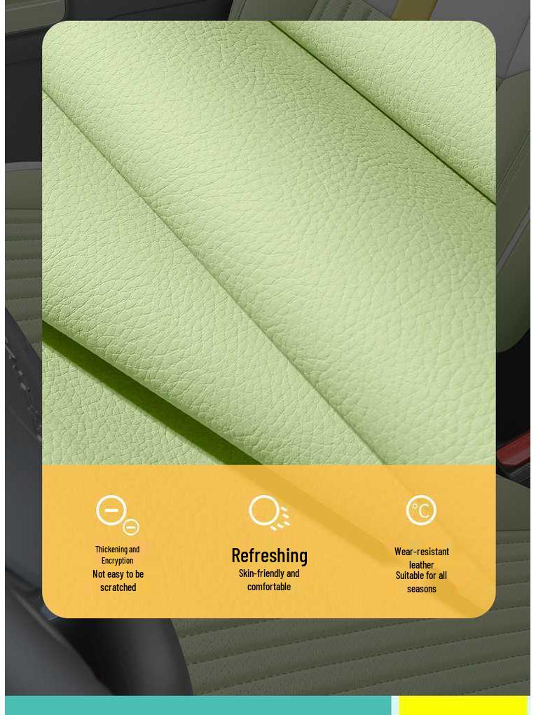 2025 Geely Panda Mini Seat Cushion: Endurance Bear Four-Season Leather Seat Cover