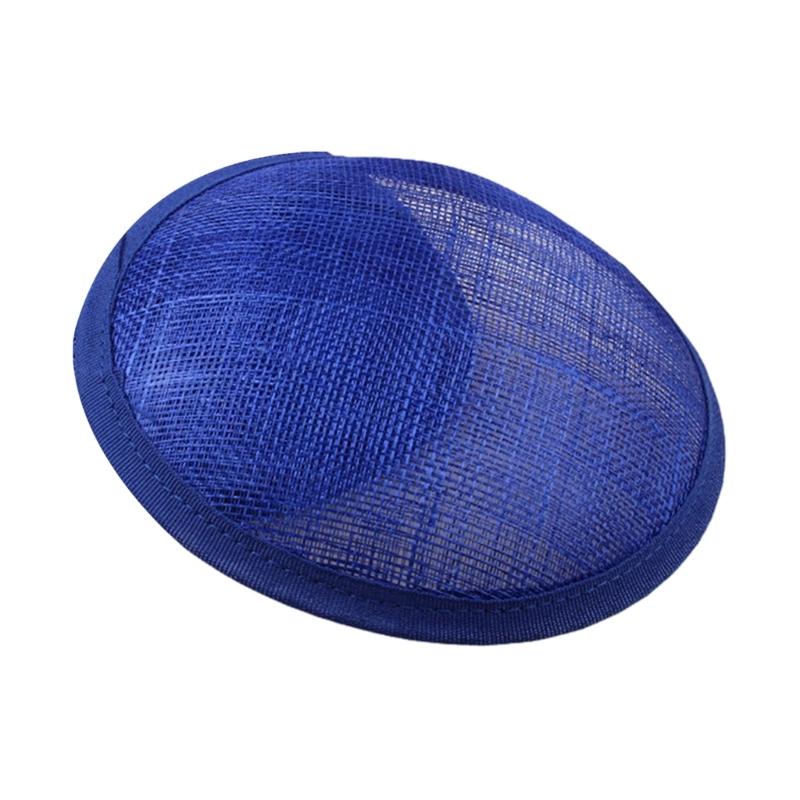 Elegant Sinamay Fascinator Base Millinery Fascinator Hat Base Party Hats DIY Accessories Women Party Headwear Hat Bases