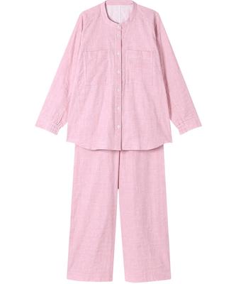 Relax Sleep Long Long Cotton YDX511 PI [Wacoal & Sleep] Pajamas, Science, Sleeves, Pants, 100% (Main Body) Women's