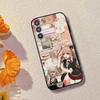 D-Danganronpa Game Junko Enoshima Phone Case For Samsung Galaxy A73,A72,A71,A70,A53,A52,A51,Others Soft Black Cover