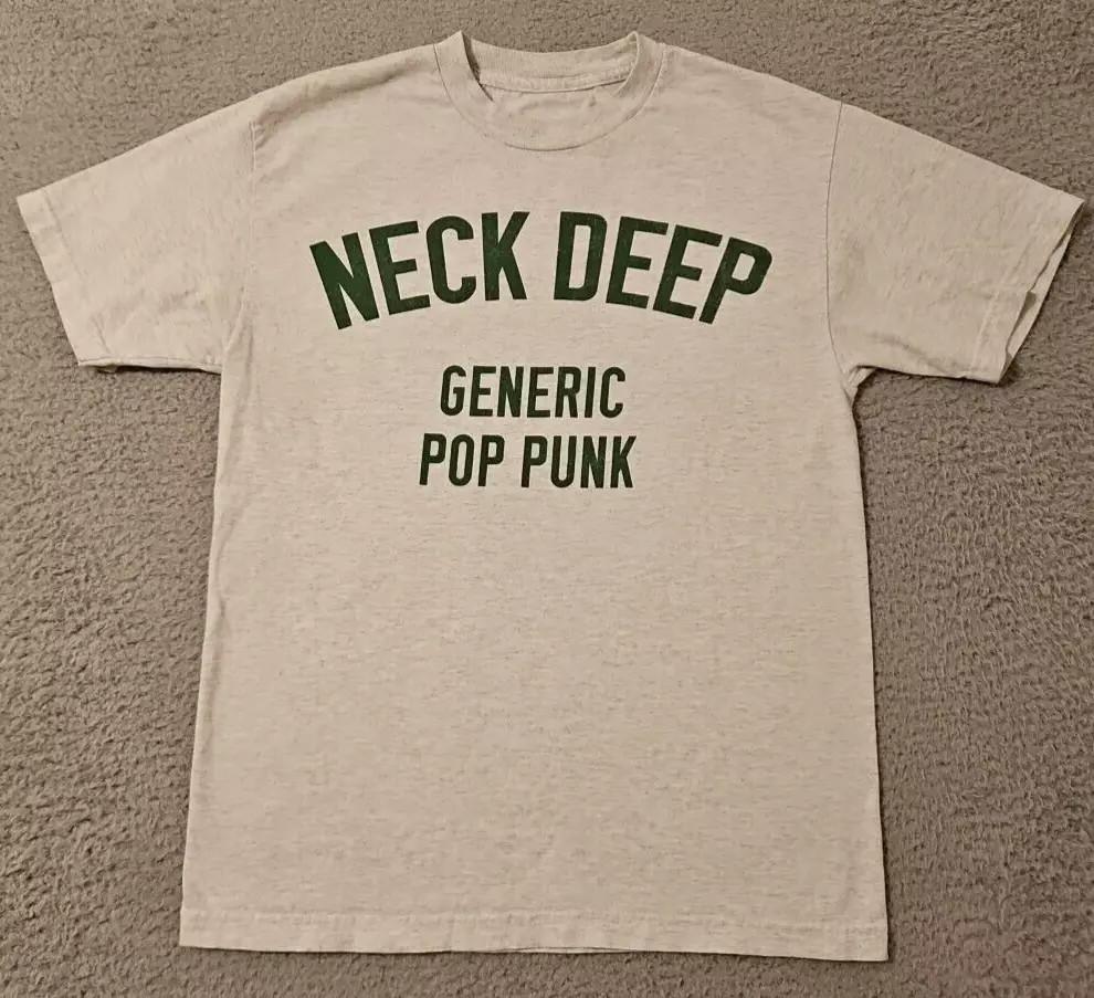 Neck Deep Generic Pop Punk T Shirt  Unisex T-Shirt L