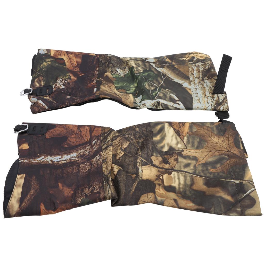 Sada 2 ks Venkovní vodotěsné návleky na boty do sněhu Camouflage Vysoké kryty na nohy pro kempování Sušené listy Camouflage (XL)