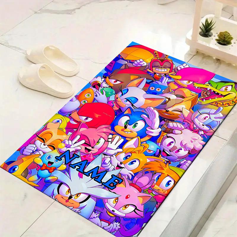 Custom 1Pc Sonic Boom Adventure Rug Office Carpet Indoor Outdoor Entrance Doormat Nonslip Soft And Comfortable Living Room D2915329