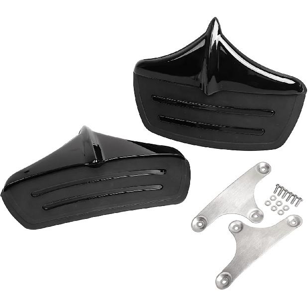 

Заднее крыло Брызговик Акцентная Защита Подходит для Harley Tri Glide Ultra FLHTCUTG 2011-2023 FLHXXX Street Glide Trikes 2011, Хром чёрный