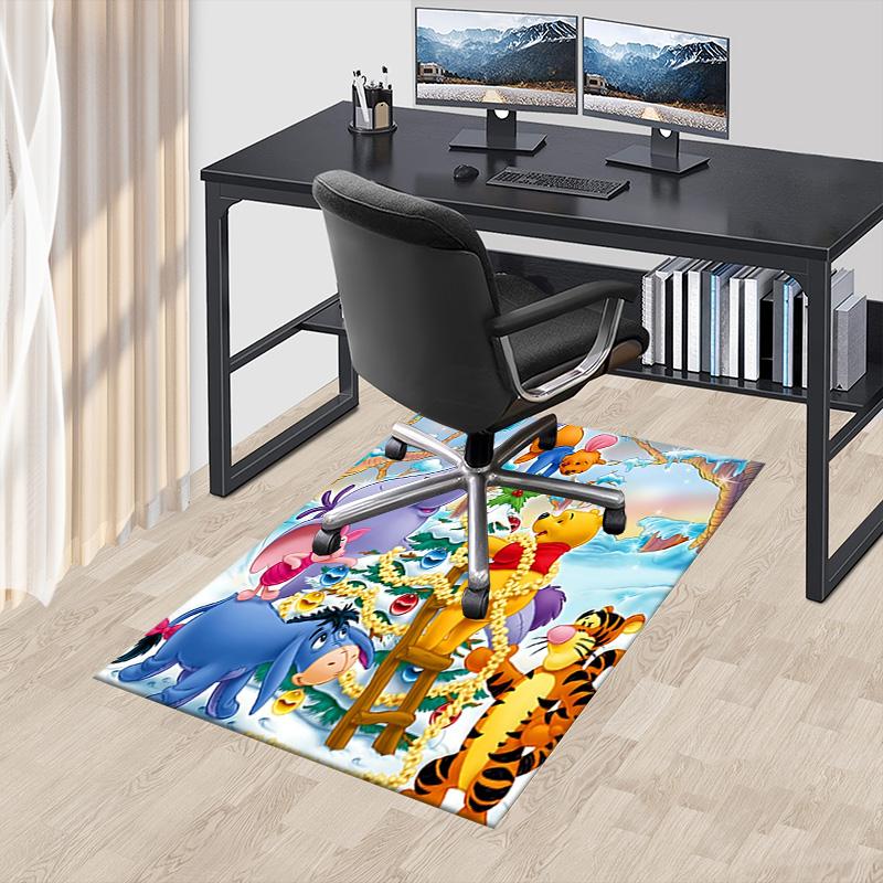 Christmas Tree Fun Carpet For Playroom Bedroom Living Room Sofa Home Decor Kids Game Area Rug Nonslip Floor Mat