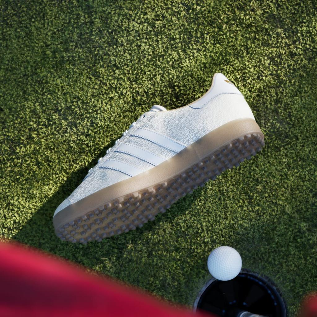 adidas Gazelle Golf LUX JI4156 Unisex Originals Sneakers Chalk White / Cloud White / Gum