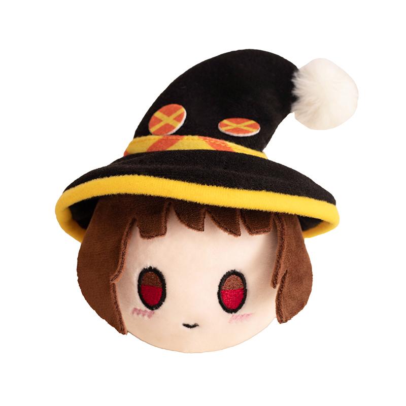 Japanese Hot Anime An Explosion On This Wonderful World Plush Doll Cartoon Megumin Cat Peluche Toys for Kids Fans Creative Gift