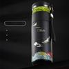 500ML Stainless Steel Thermos Bottle With Lid Portable Vacuum Flasks Red-crowned Crane Pattern Coffee Tea Water Bottle