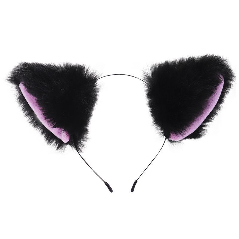 Cat Ears Bell Headband - Cosplay Catwoman Hair Accessory for Christmas & Halloween