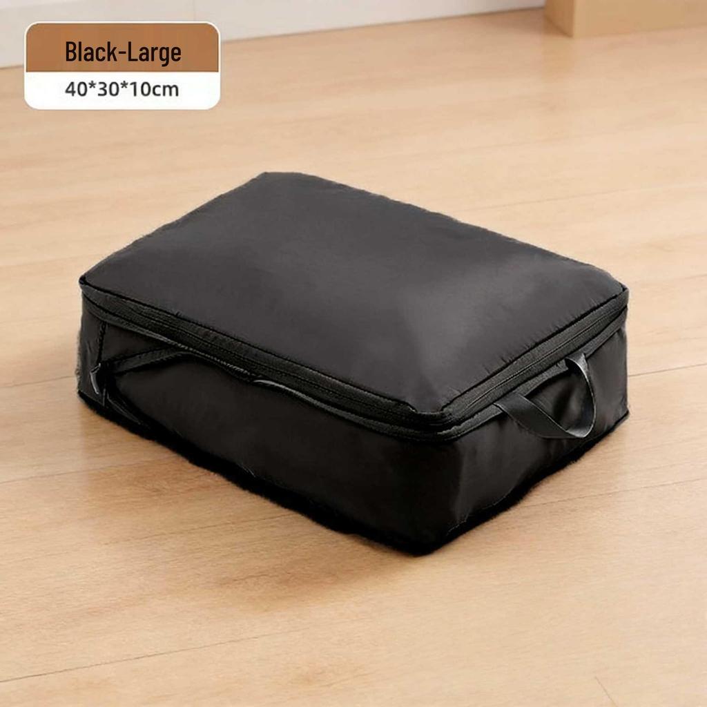 Portable Compression Storage Bag for Clothes, Jackets, Travel, and Organization