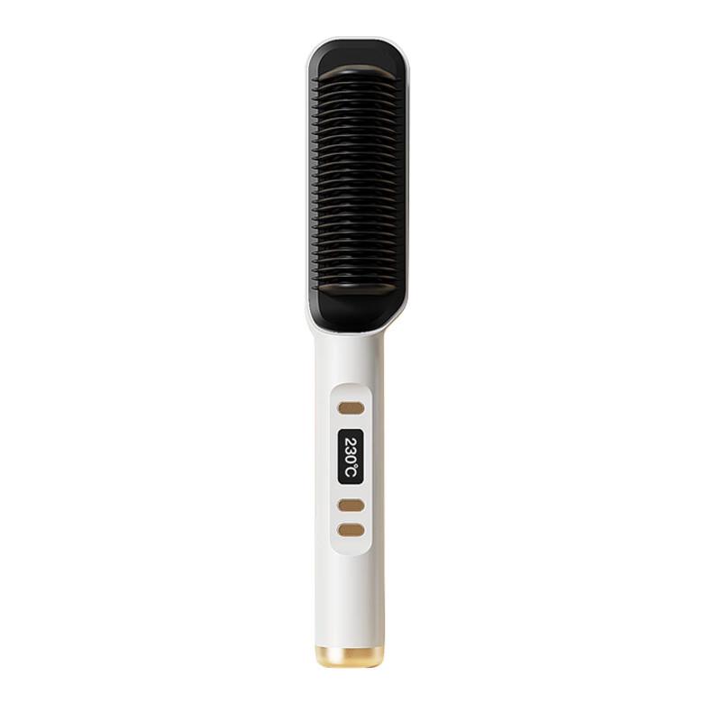 Kalay LCD Hair Straightener Brush CN Plug (adapter Included)