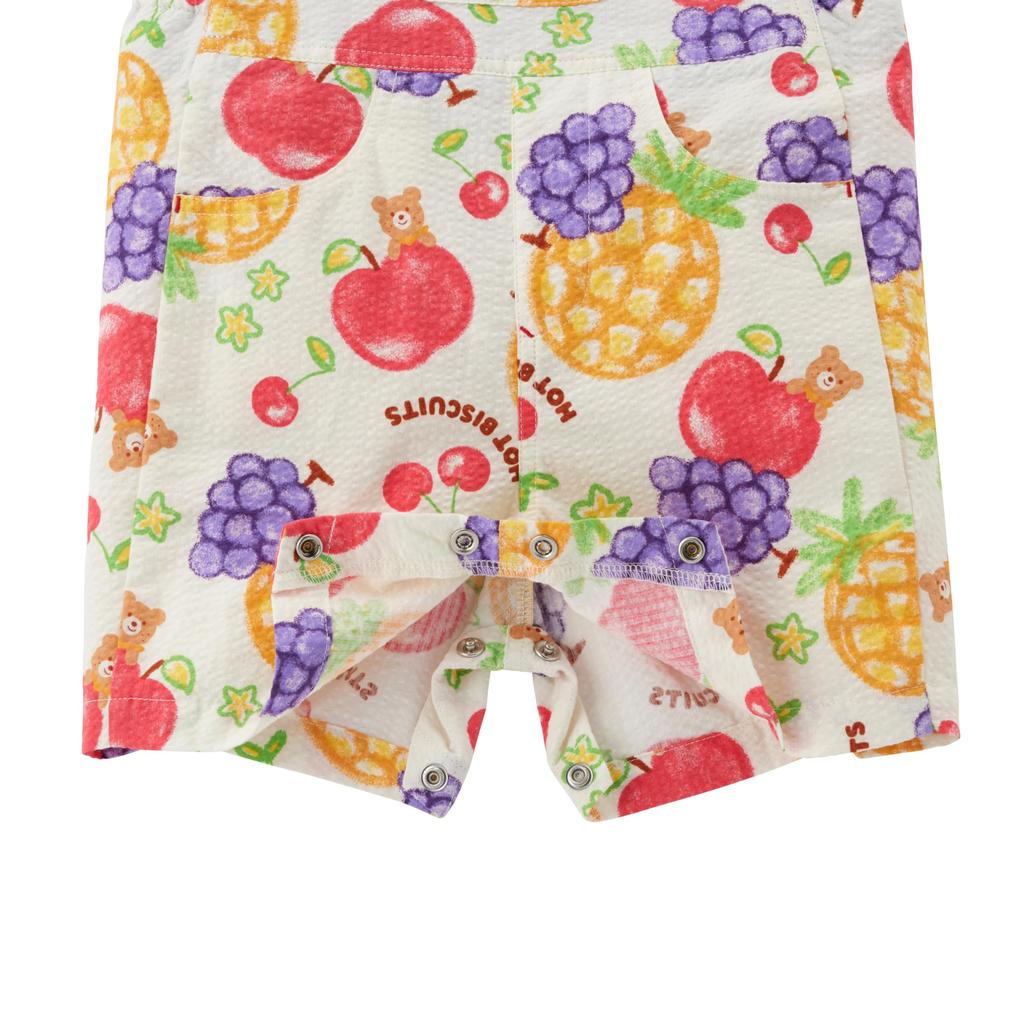 HOT Overalls for Boys and S [MIKIHOUSE BISCUITS] Girls, Baby, Kids, Children's Clothing, Ivory, (70-80cm) 72-3301-143