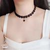Black Lace Clavicle Chain Female Elegant Neck Accessories