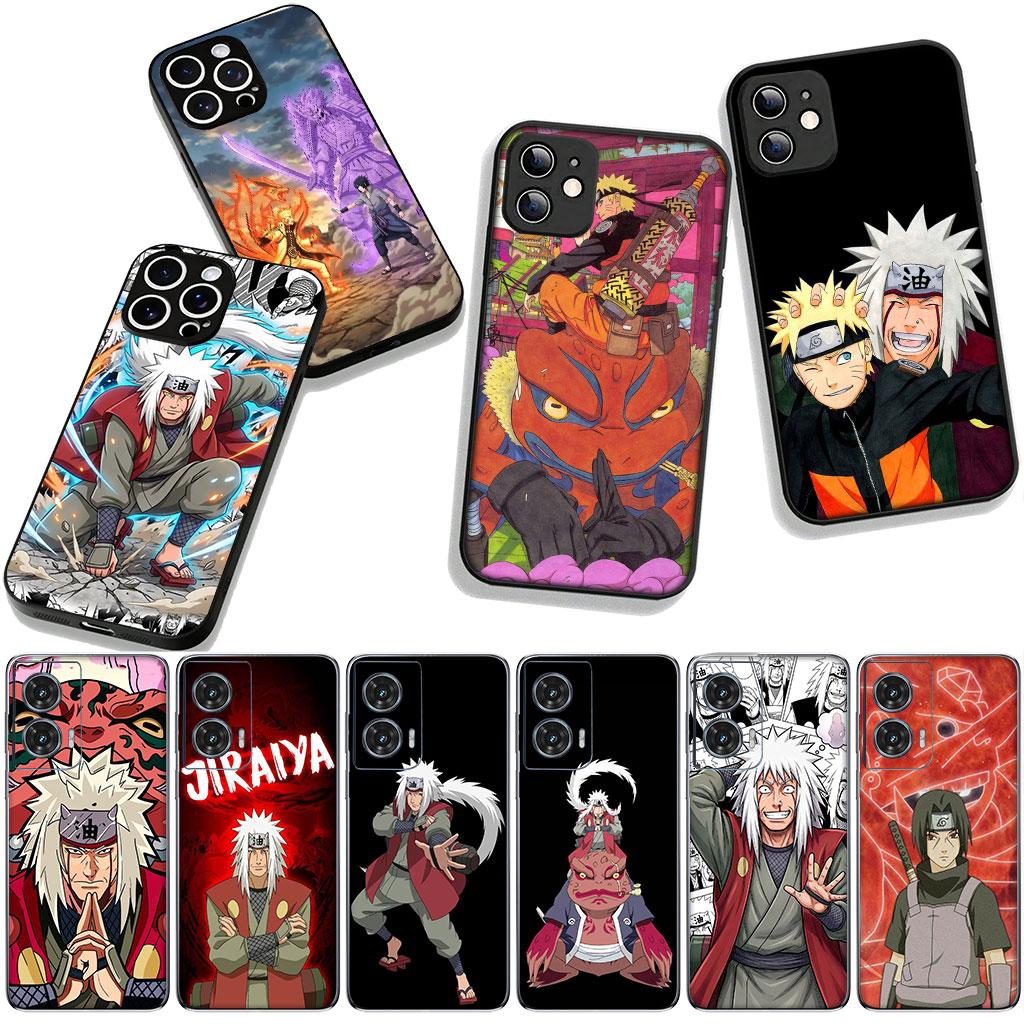 for Samsung Galaxy A25 A37 A57 A12 A14 A41 A50 A51 A70 A71 A72 A21S A04 M15 Note 20 9 8 10 Case Jiraiya Narutos Sasuke Uchiha