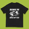 Off-Road Because The World Isn't Flat Seek Adventure 4x4 Off Road Jeep Racing Kids T Shirt