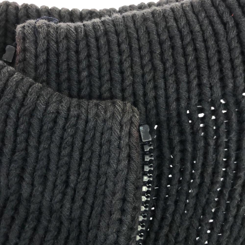 MAX&CO Made In Italy Long Sleeve Cotton Knit Jacket S Navy Men's Used