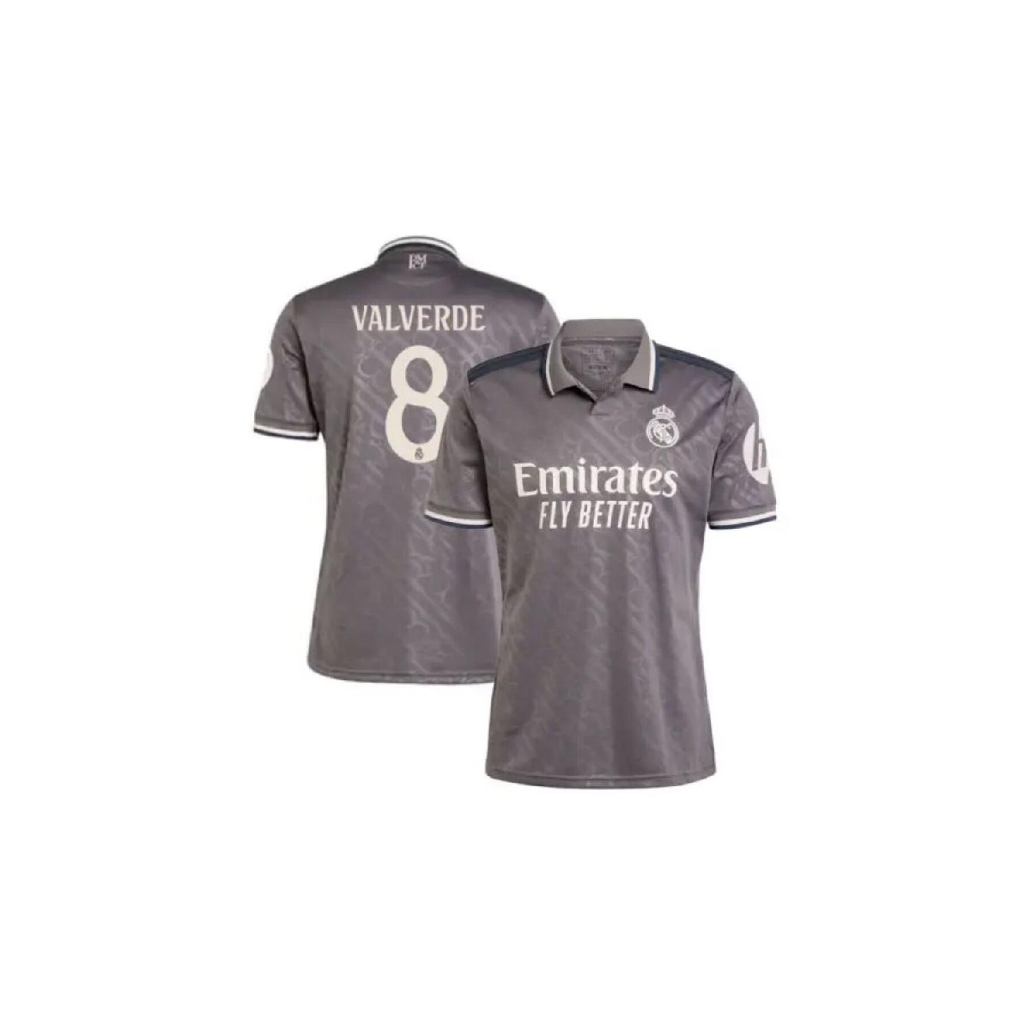 

2024/25 Federico Valverde Alternative Jersey (third shirt) S чёрный