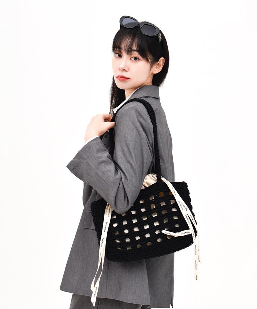 Mystikotita Ekrang Net Bag - Black