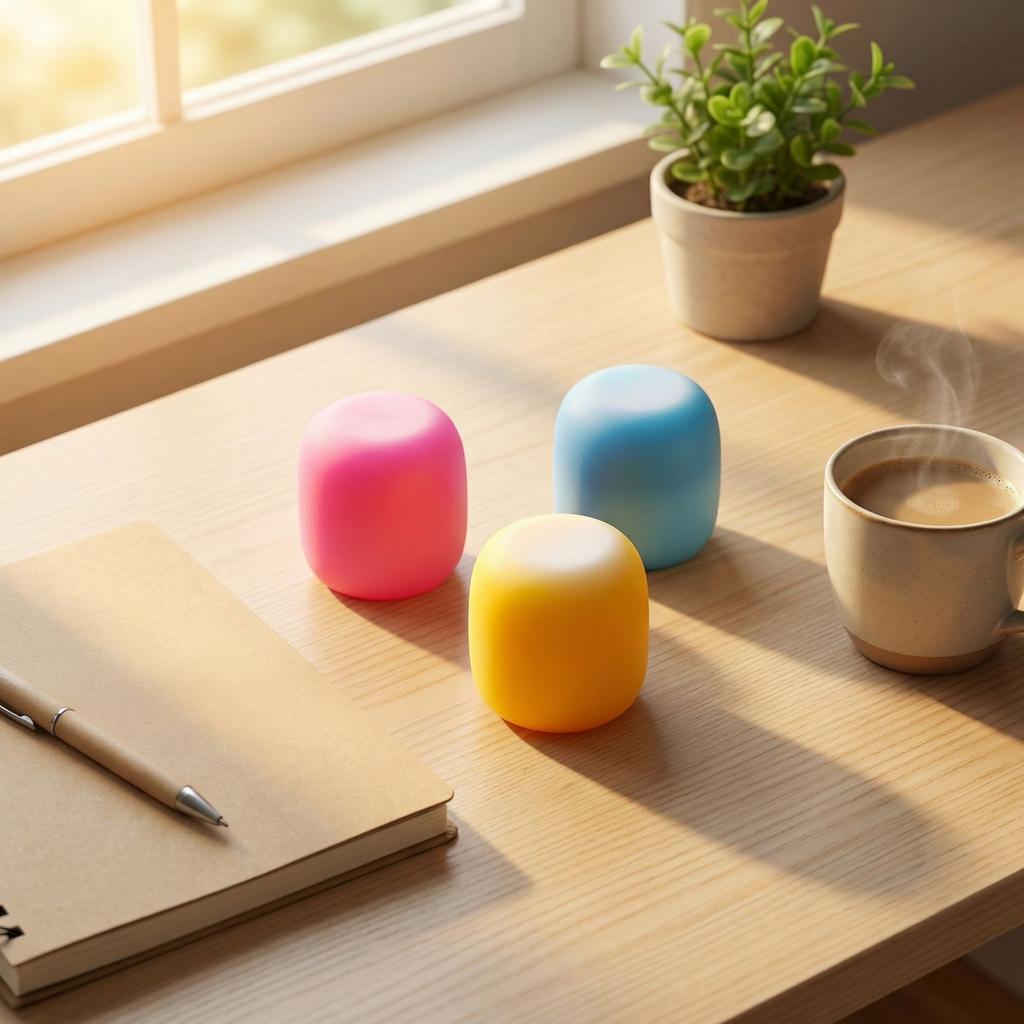 Color-changing Dough Cylinder Toy, A Tactile Toy Containing A Soft Dough Filling - It Changes Color In Sunlight (color Random).