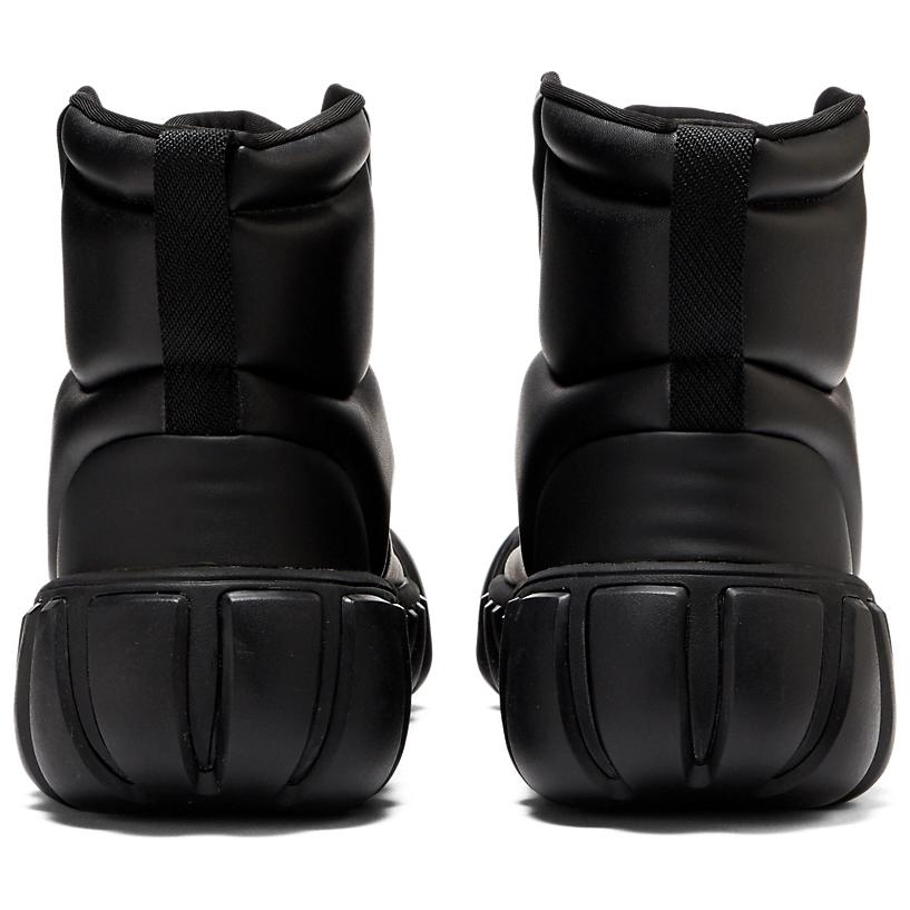 New Onitsuka Tiger Dentigre Puff Ankle Boots Unisex Black 1183C181-001