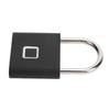 Fingerprint Padlock Keyless Water Proof Fingerprint Lock USB Rechargeable Quick Unlock for Backpack Luggage Black 20