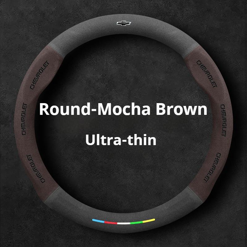 Car Leather Steering Wheel Cover for Chevrolet Traverse Z71 RS Premier Onix Joy City Express Cruze Malibu RS Premier Accessories