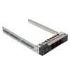 HDD Tray SAS SATA Interface 2.5in Metal Material Silver Computer Hard Drive Tray for Dell R740 for R740XD