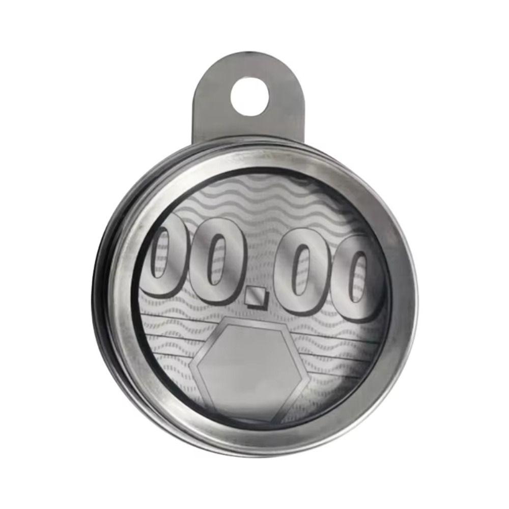 Waterproof Seal Motorcycle Tax Disc Holder Stainless Steel Tax Disc Plate Holder  Mountain Biking