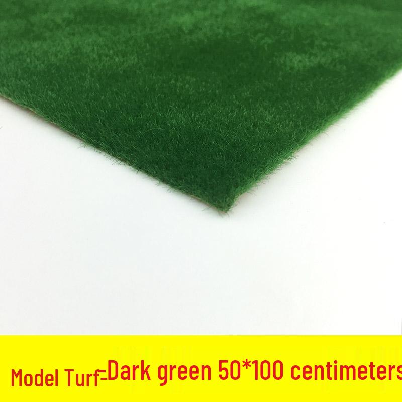 Handmade Architectural Model Turf for Outdoor Lawn and Grassland Models